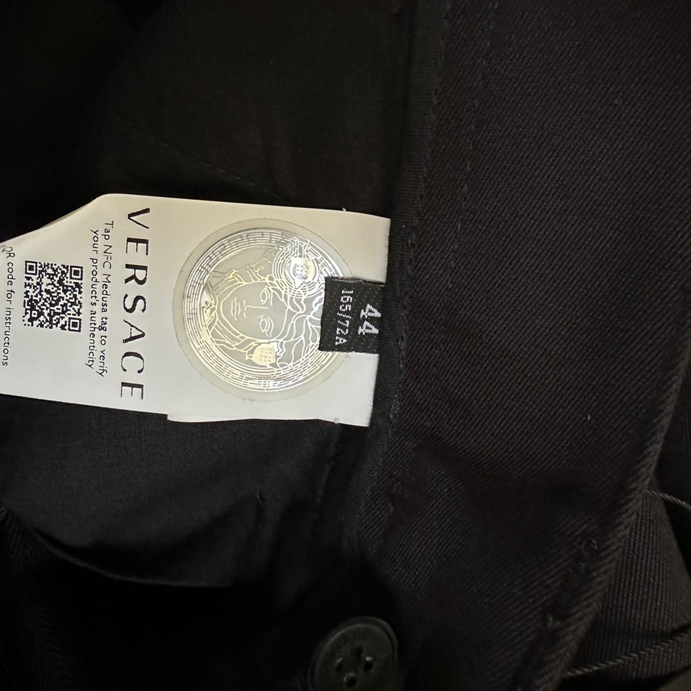 Versace Pants Mens Cotton 44  Capri inseam 19.2 inch Waist Size 11.8 inch - Picture 8 of 13